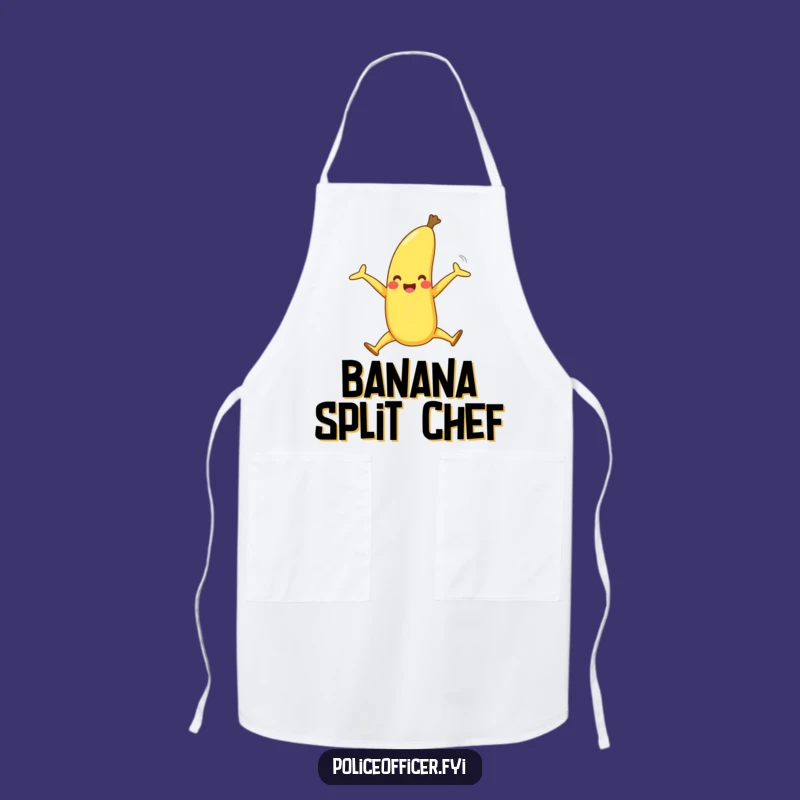 Funny Banana Split Apron: Cook with Sweetness and Joy