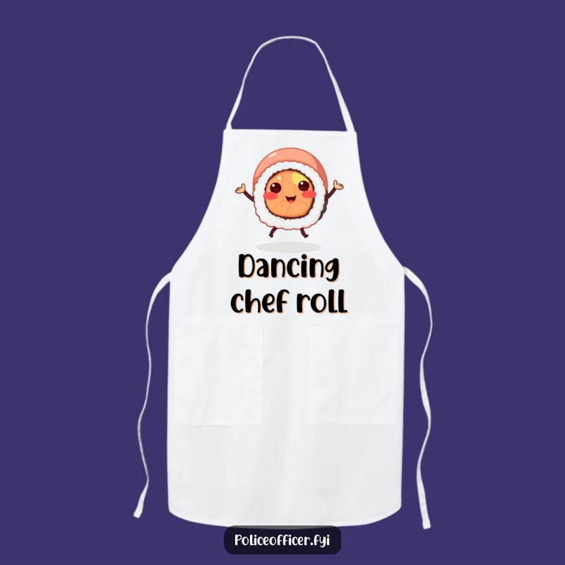 Funny Sushi Roll Cooking Apron: Hilarious Kitchen Wear for a Cheerful Chef
