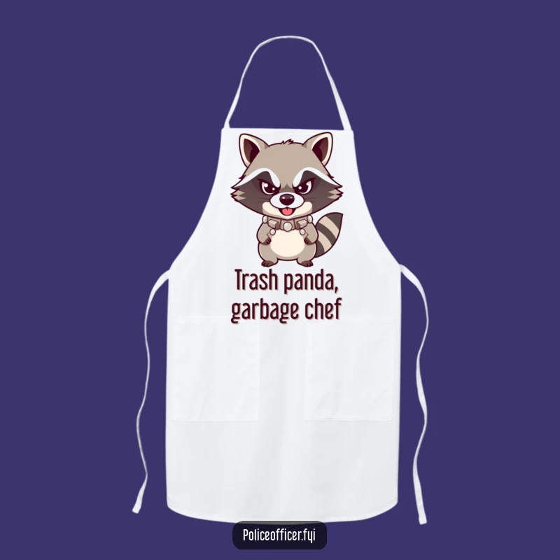 Funny Raccoon Apron - Culinary Mischief for the Kitchen
