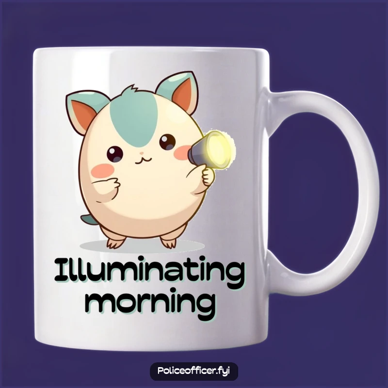 Funny Explorer Mug: Alert Creature, Hilarious Gift for the Curious