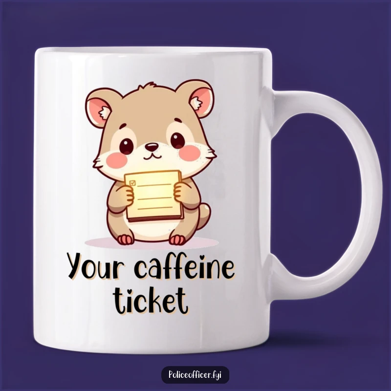 Funny Citation Keeper Mug: Purposeful Animal, Hilarious Gift for the Rule Followers