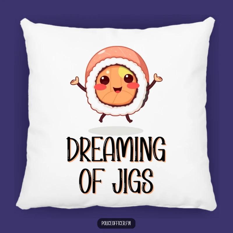 Funny Sushi Roll Jigging Pillow: Cozy Comfort with Hilarious Foodie Charm