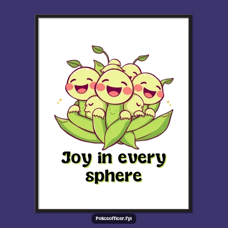 Funny Peas Digital Art: Hilarious Rolling Laughter for Instant Cheer!
