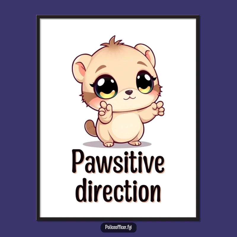 Funny Traffic Director Digital Art: Instant Whimsy for Your Walls, Perfect Funny Gift