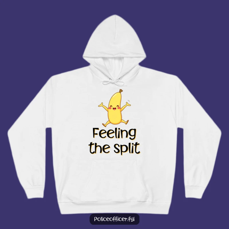 Funny Banana Split Hoodie: Cozy Up in Sweet, Hilarious Style