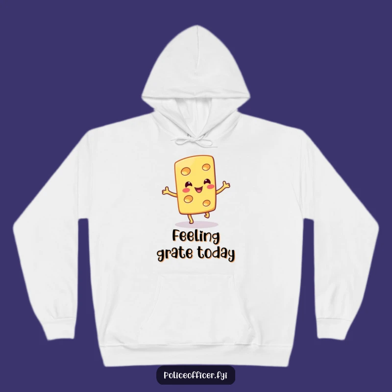 Funny Cheese Hop Hoodie: Cozy Up in Cheesy, Hilarious Style