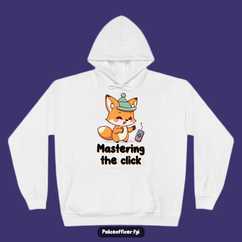 Funny Fox Remote Hoodies: Mischievous Fox, The Perfect Funny Gift!