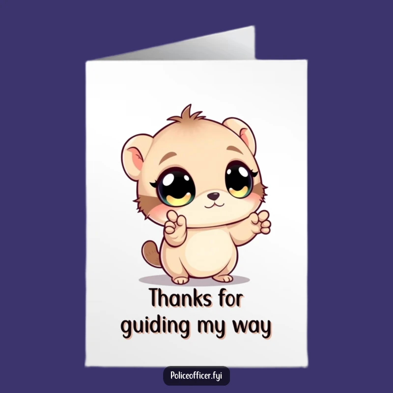 Free Printable Thank You Card: Creature Directs Gratitude - Downloadable!