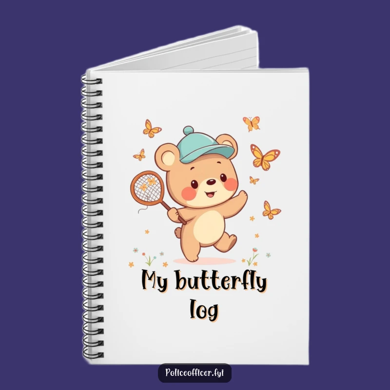 Funny Bear Cub Notebook: Jaunty Cap Journal for Cheerful Notes