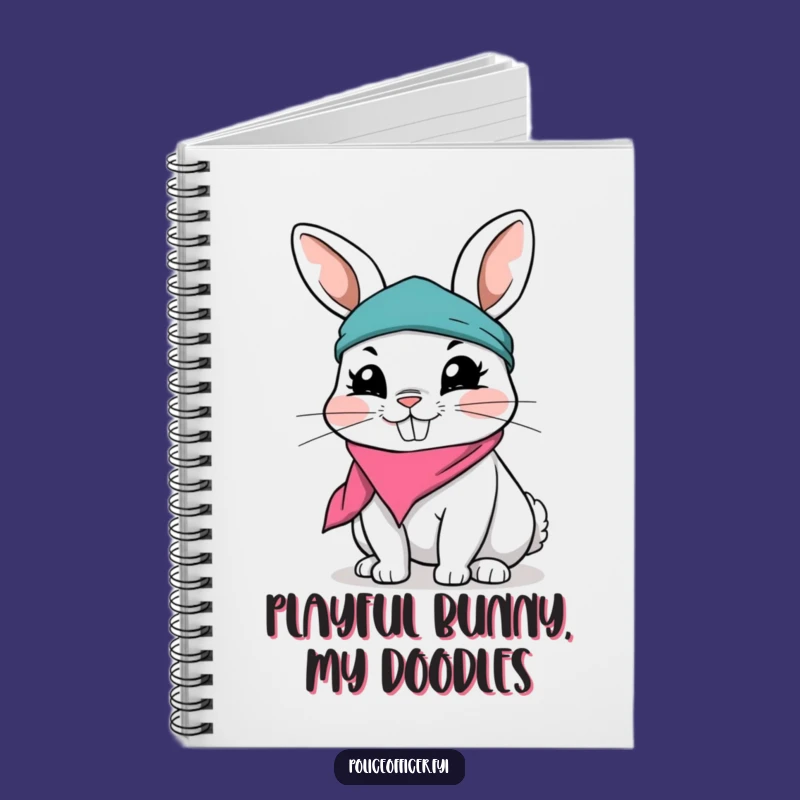 Funny Rabbit Notebook - Jot Down Playful Ideas with a Grin