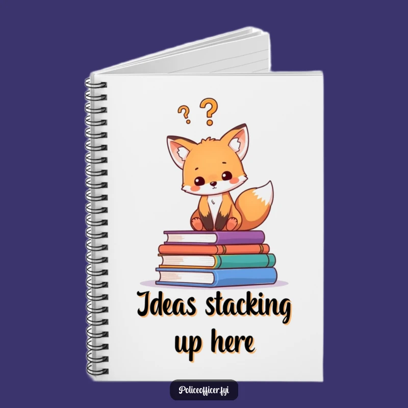 Funny Fox Cub Idea Notebook: Jot Down Your Brilliant Thoughts with Humor