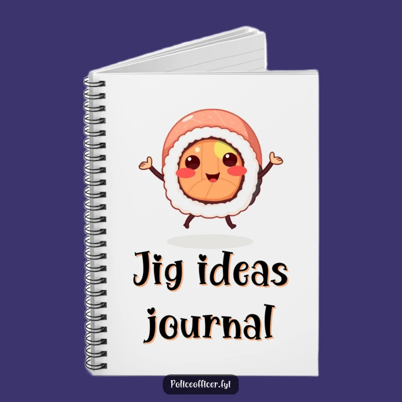 Funny Sushi Roll Journal: Hilarious Foodie Notebook for Jotting Down Fun Ideas