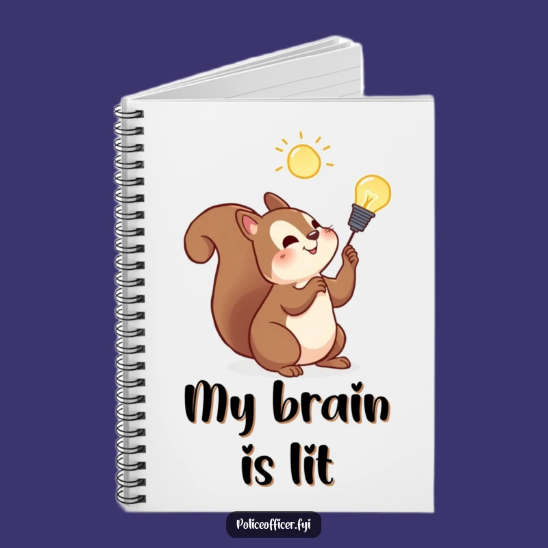 Funny Squirrel Notebook: Capture Your Brightest Ideas