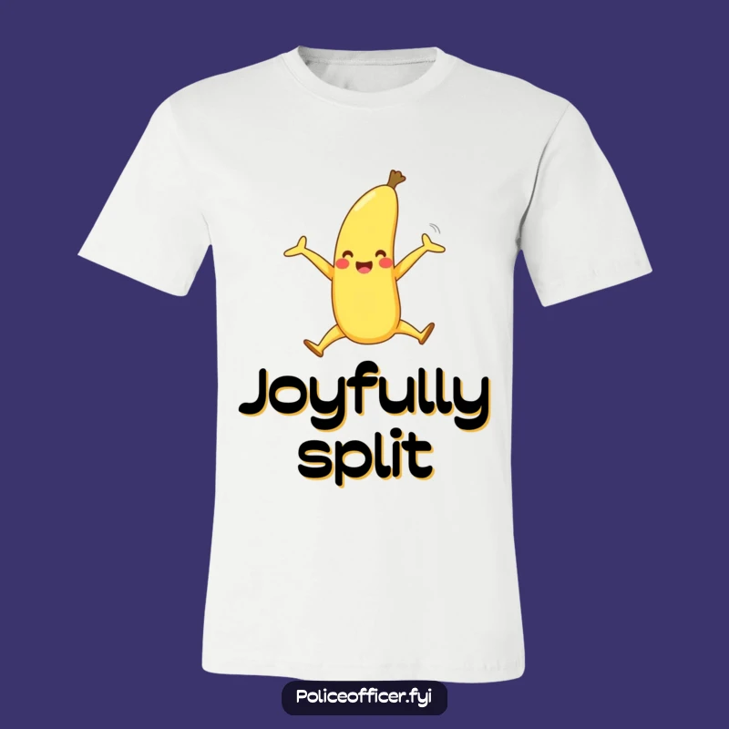 Funny Banana Split T-Shirt: Wear Your Joyful Personality!