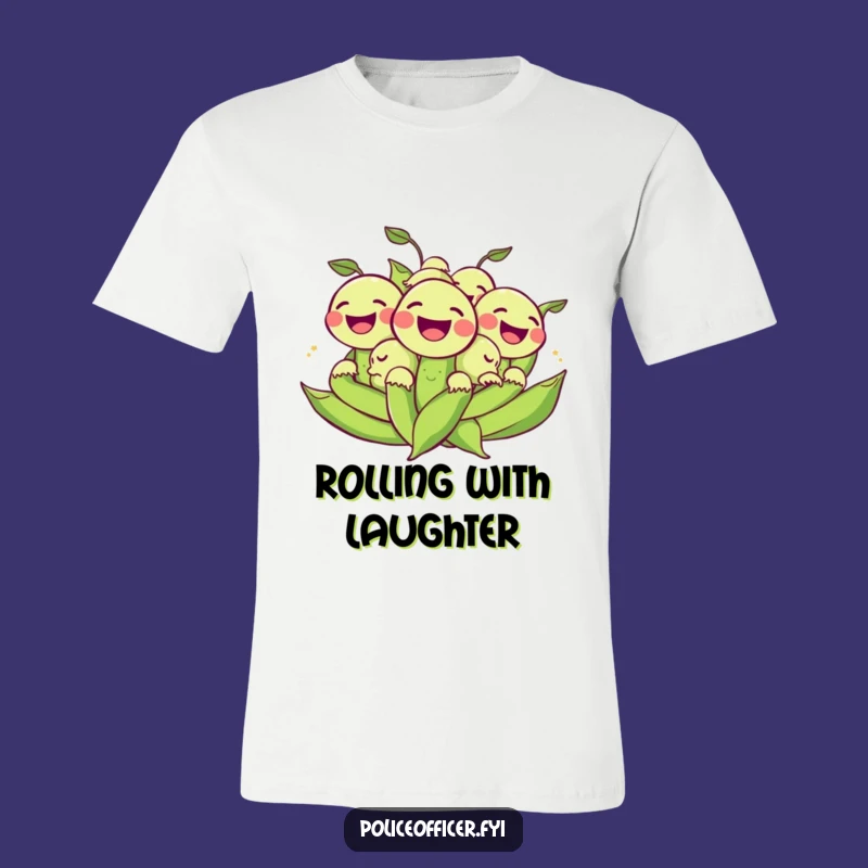 Funny Peas T-Shirt: Rolling with Laughter for Hilarious Style!