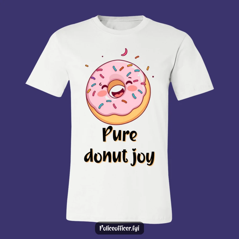 Funny Donut Sprinkle T-Shirt: Wear Your Happiness with This Joyful Tee