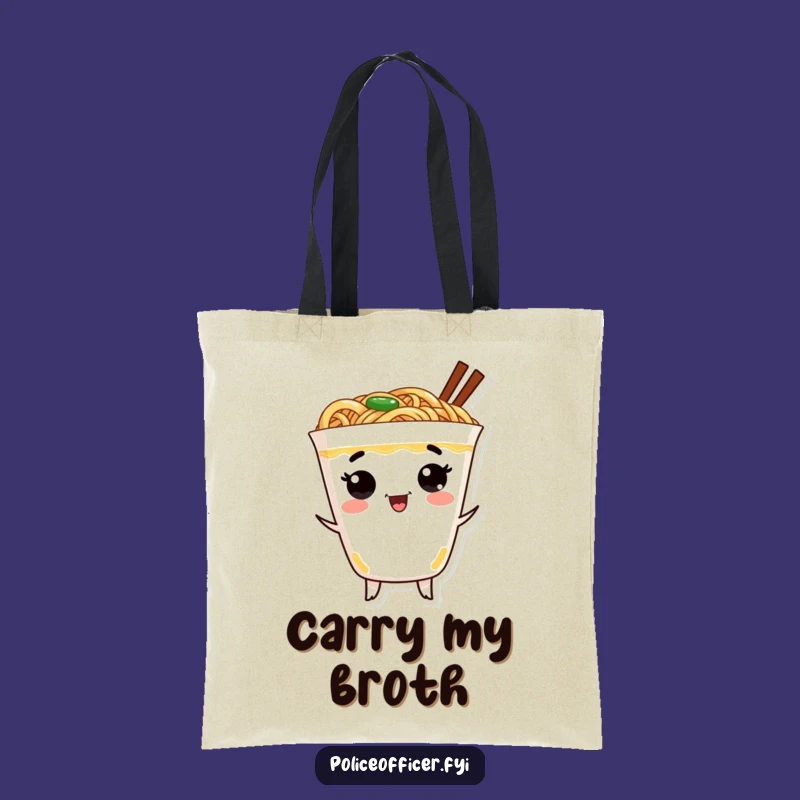 Funny Ramen Tote Bag: Carry Your Essentials with Hilarious Asian Flair