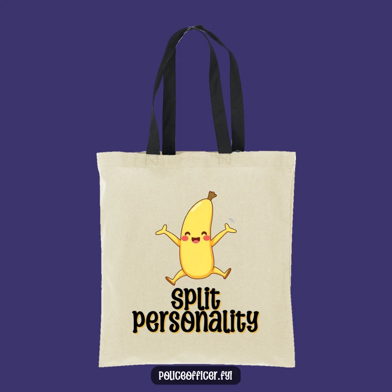 Funny Banana Split Tote Bag: Carry Your Fun and Essentials